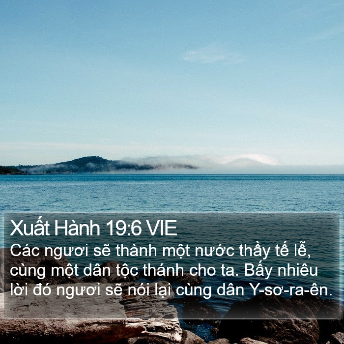 Xuất Hành 19:6 VIE Bible Study