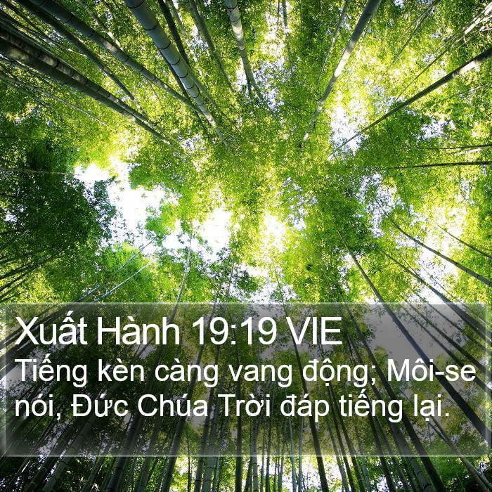 Xuất Hành 19:19 VIE Bible Study