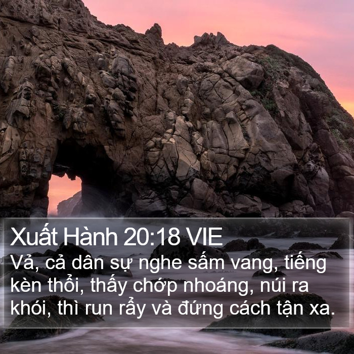 Xuất Hành 20:18 VIE Bible Study