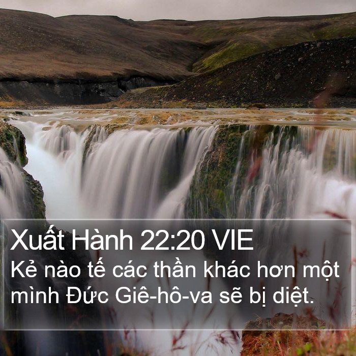 Xuất Hành 22:20 VIE Bible Study