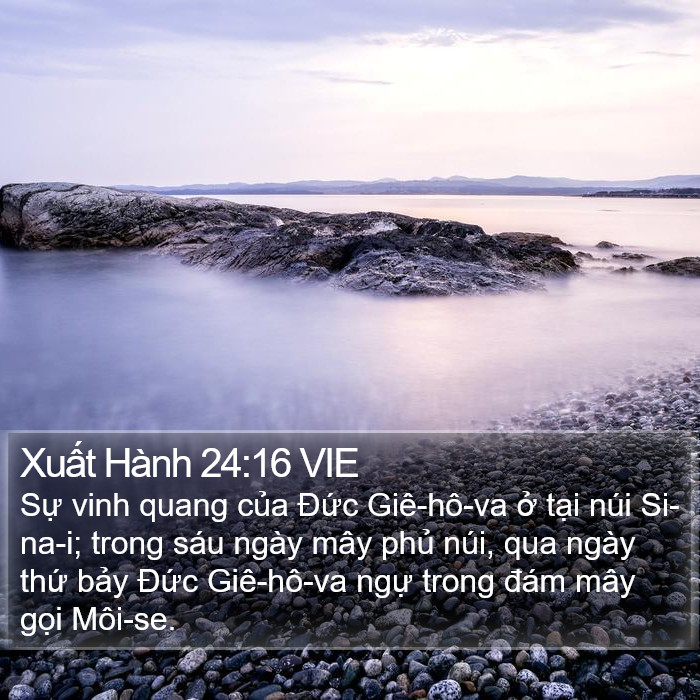 Xuất Hành 24:16 VIE Bible Study