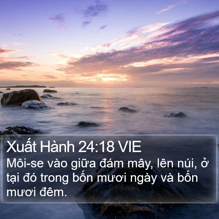 Xuất Hành 24:18 VIE Bible Study