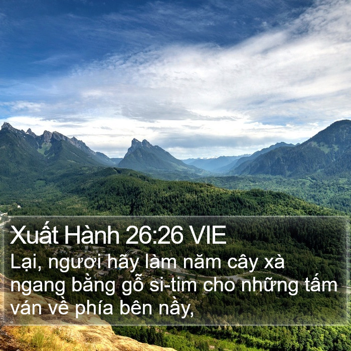 Xuất Hành 26:26 VIE Bible Study