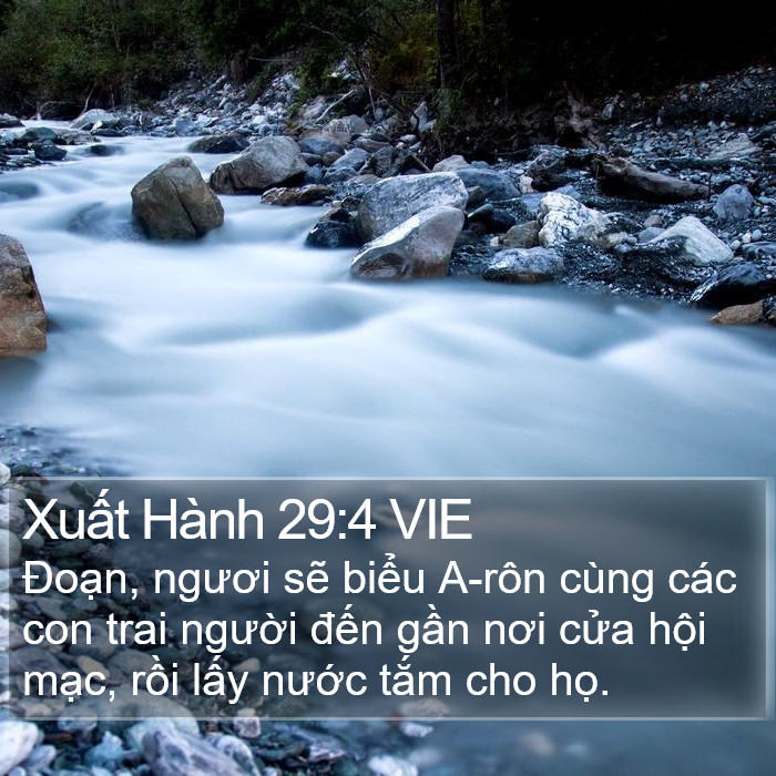 Xuất Hành 29:4 VIE Bible Study