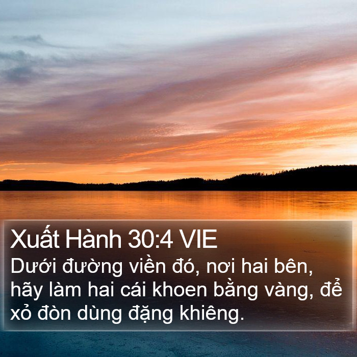 Xuất Hành 30:4 VIE Bible Study