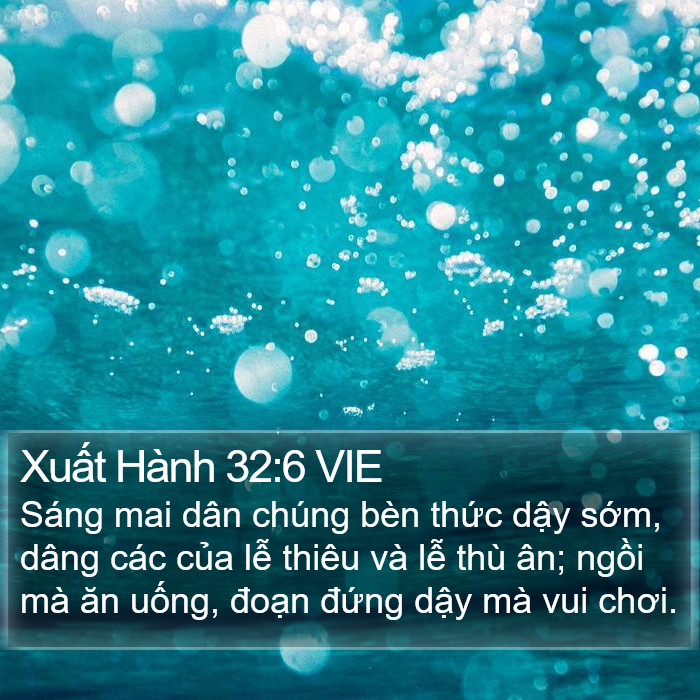 Xuất Hành 32:6 VIE Bible Study