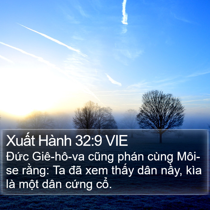 Xuất Hành 32:9 VIE Bible Study