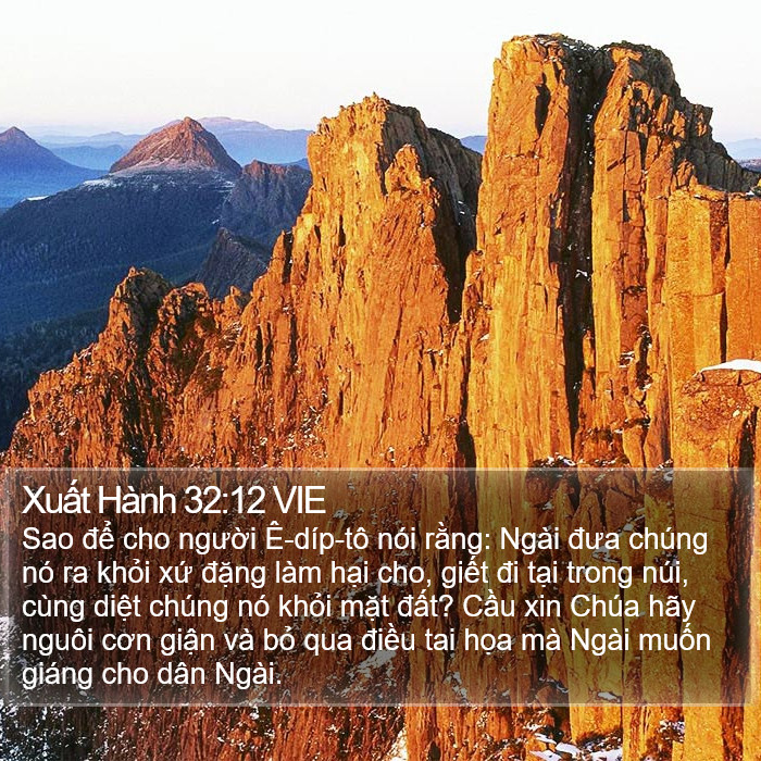 Xuất Hành 32:12 VIE Bible Study