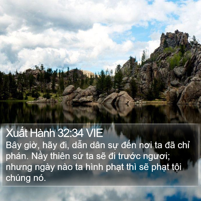 Xuất Hành 32:34 VIE Bible Study