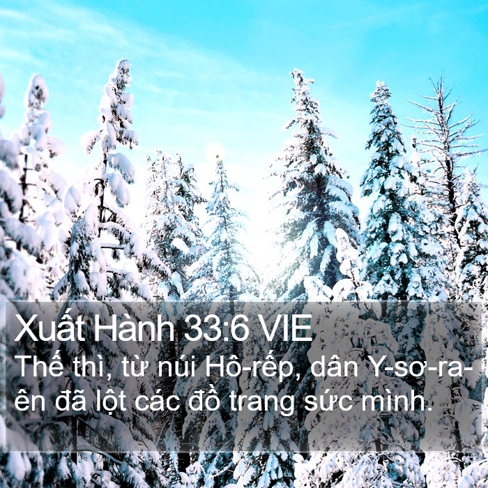 Xuất Hành 33:6 VIE Bible Study