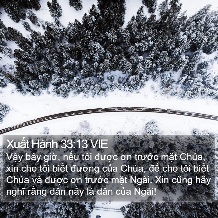 Xuất Hành 33:13 VIE Bible Study