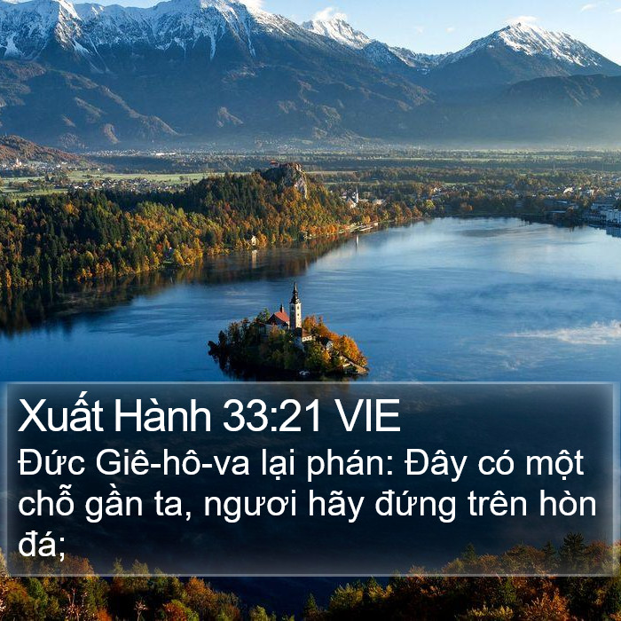 Xuất Hành 33:21 VIE Bible Study