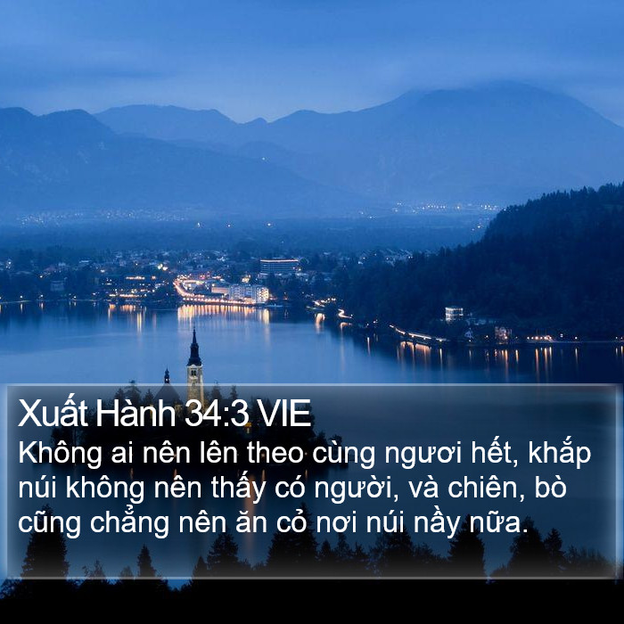 Xuất Hành 34:3 VIE Bible Study