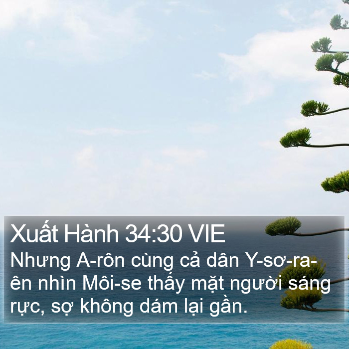 Xuất Hành 34:30 VIE Bible Study