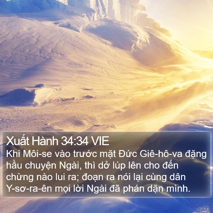 Xuất Hành 34:34 VIE Bible Study