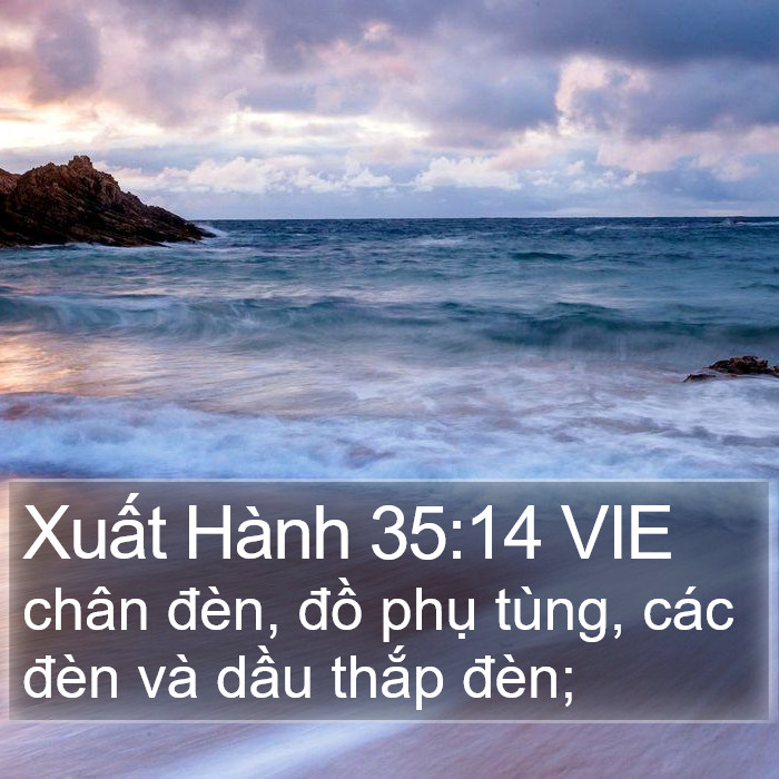 Xuất Hành 35:14 VIE Bible Study