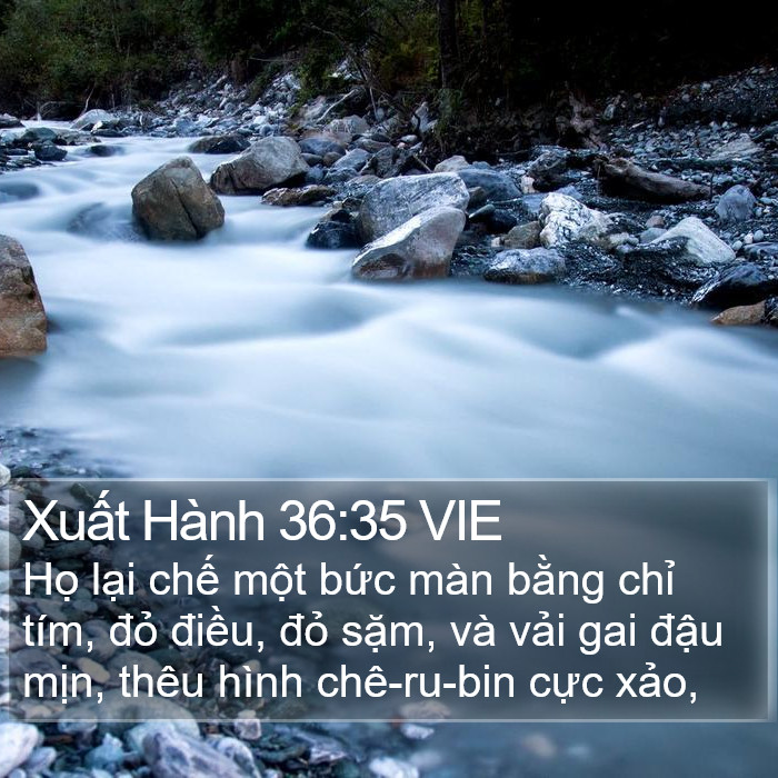 Xuất Hành 36:35 VIE Bible Study