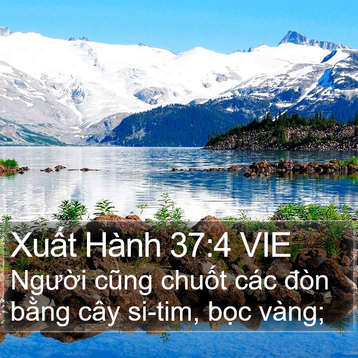 Xuất Hành 37:4 VIE Bible Study