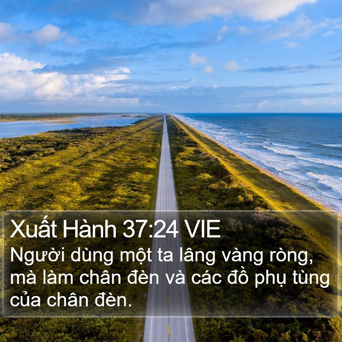 Xuất Hành 37:24 VIE Bible Study