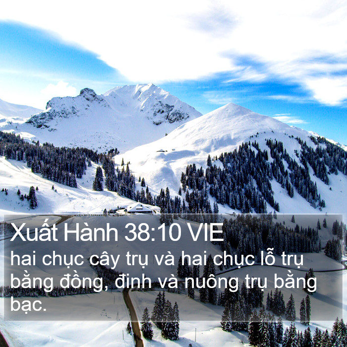 Xuất Hành 38:10 VIE Bible Study