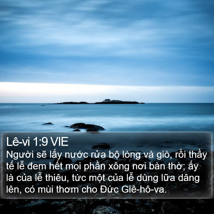 Lê-vi 1:9 VIE Bible Study