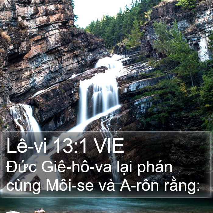 Lê-vi 13:1 VIE Bible Study