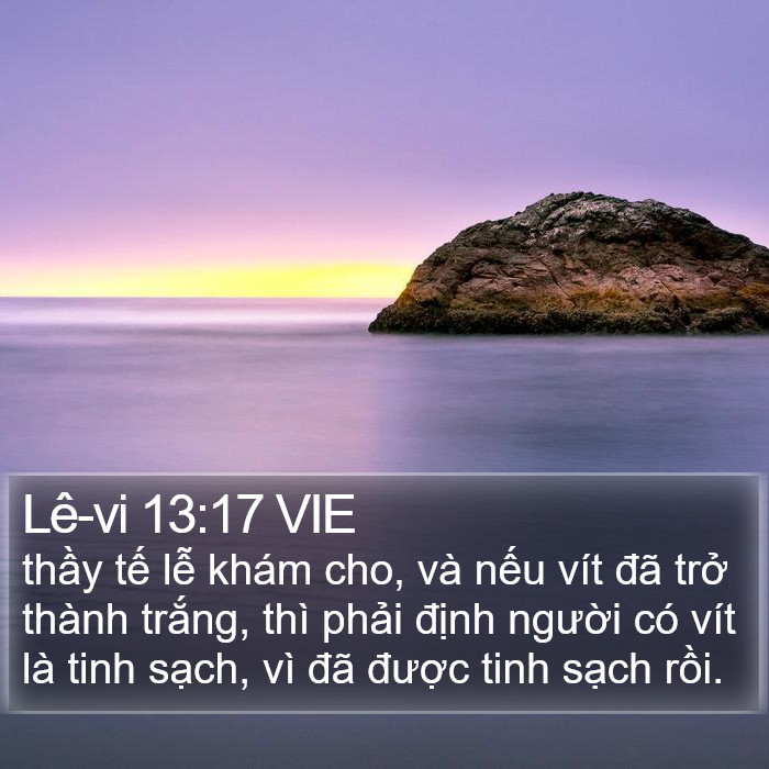 Lê-vi 13:17 VIE Bible Study