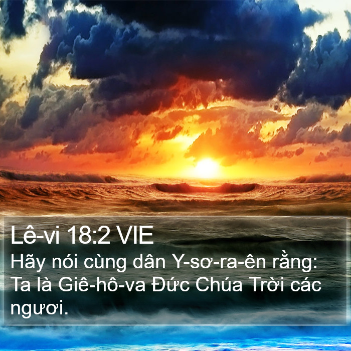 Lê-vi 18:2 VIE Bible Study