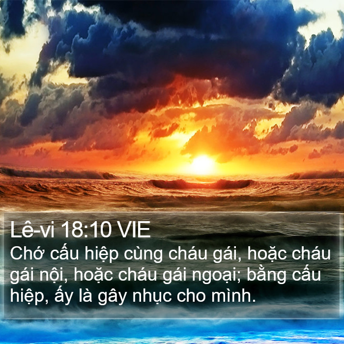 Lê-vi 18:10 VIE Bible Study