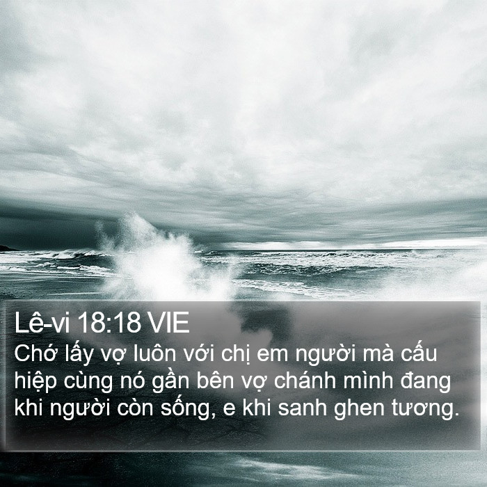 Lê-vi 18:18 VIE Bible Study