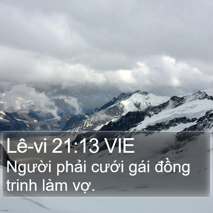 Lê-vi 21:13 VIE Bible Study
