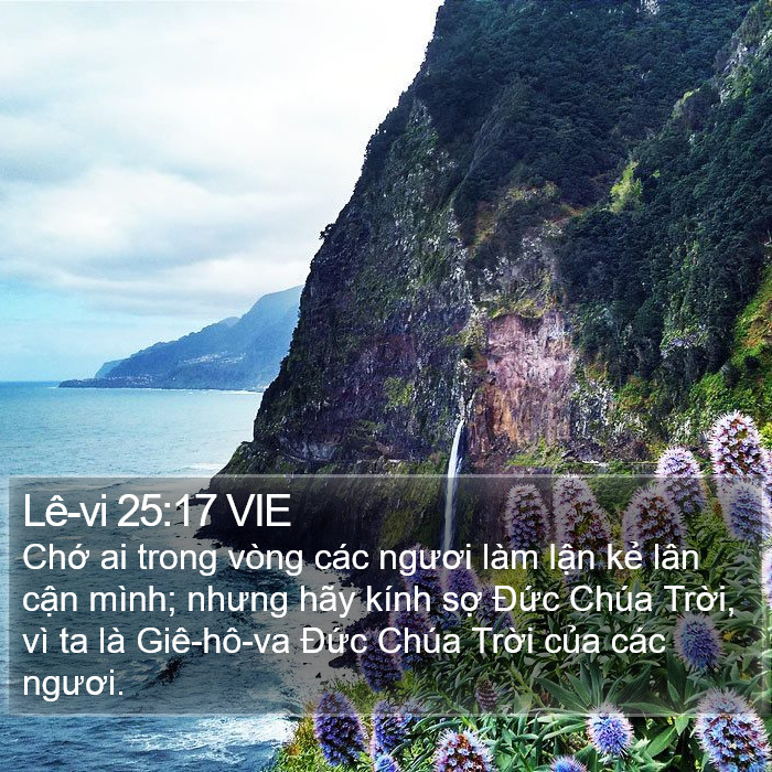 Lê-vi 25:17 VIE Bible Study