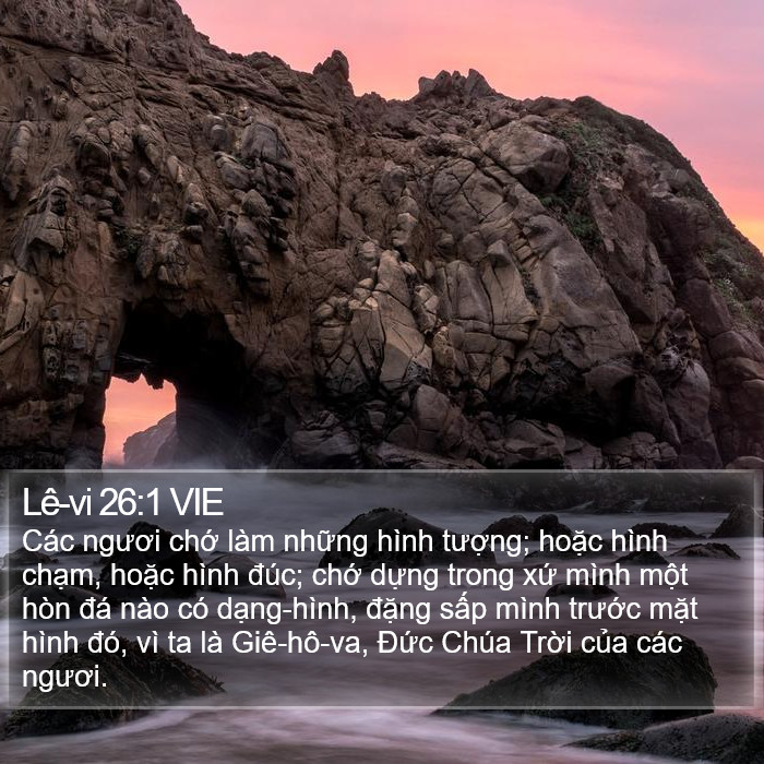 Lê-vi 26:1 VIE Bible Study