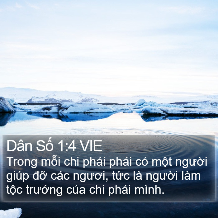 Dân Số 1:4 VIE Bible Study