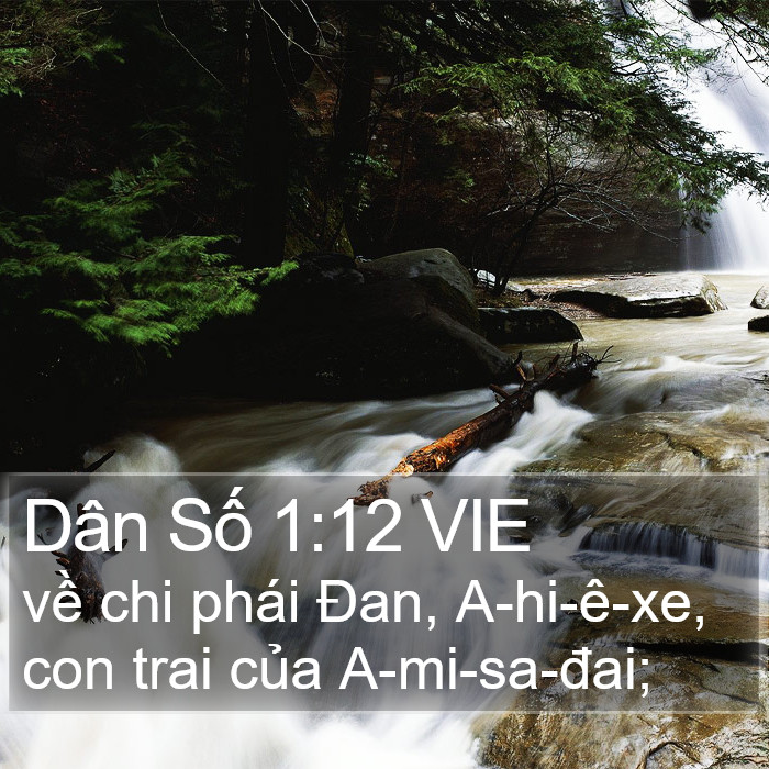 Dân Số 1:12 VIE Bible Study