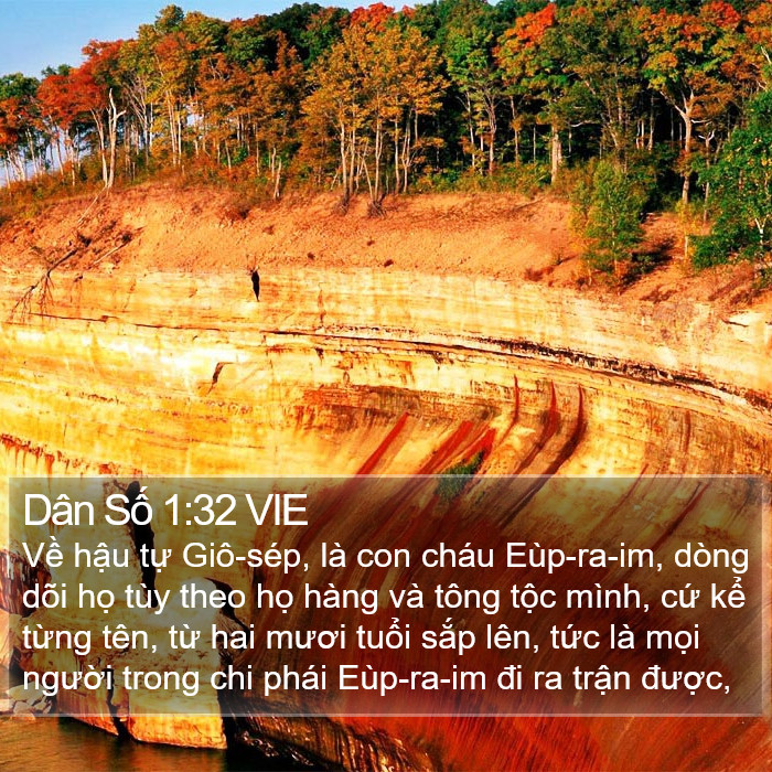 Dân Số 1:32 VIE Bible Study