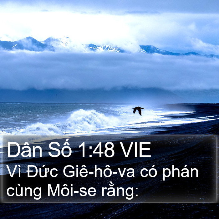 Dân Số 1:48 VIE Bible Study