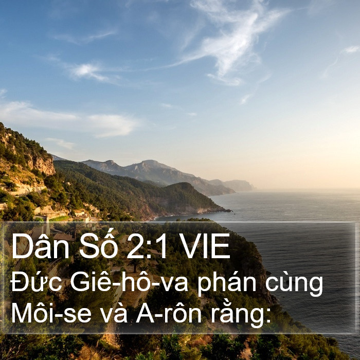 Dân Số 2:1 VIE Bible Study