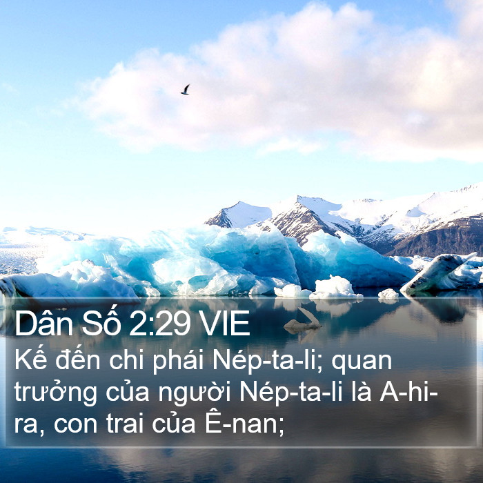 Dân Số 2:29 VIE Bible Study