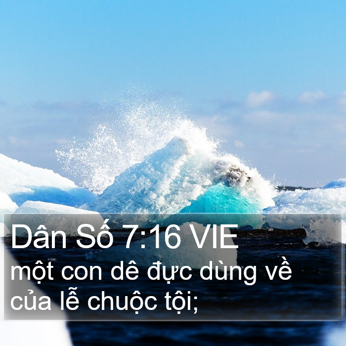 Dân Số 7:16 VIE Bible Study