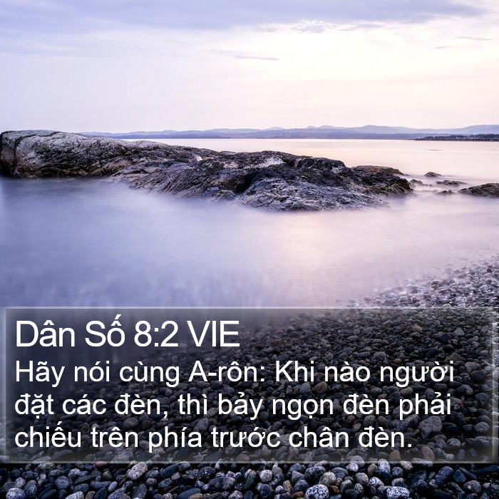 Dân Số 8:2 VIE Bible Study