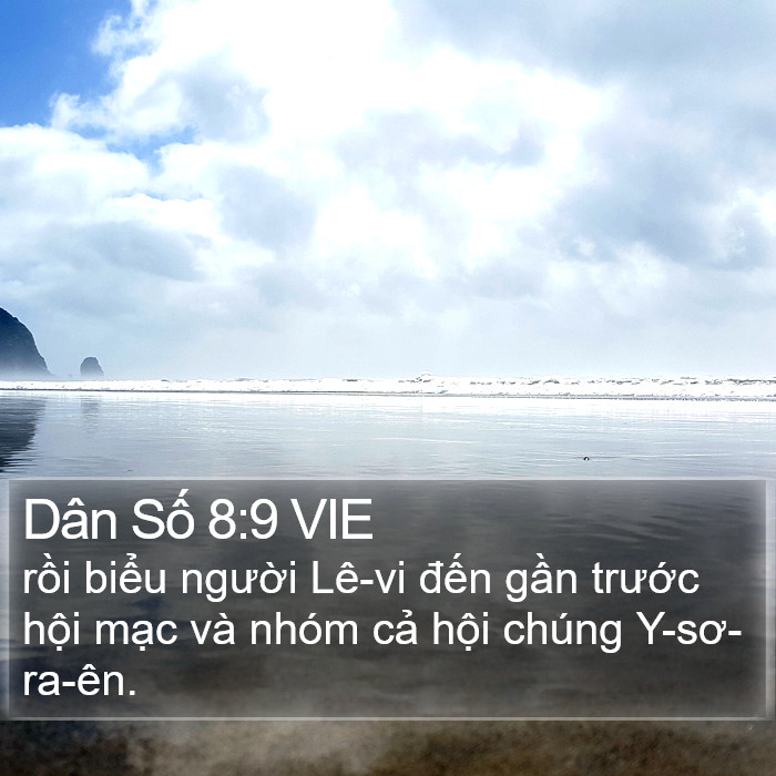 Dân Số 8:9 VIE Bible Study