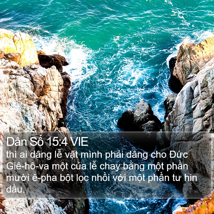 Dân Số 15:4 VIE Bible Study