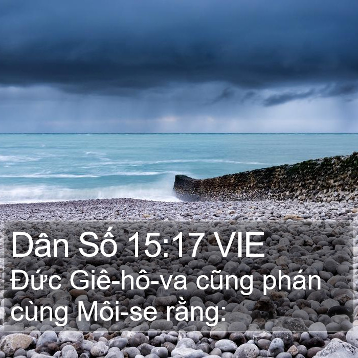 Dân Số 15:17 VIE Bible Study