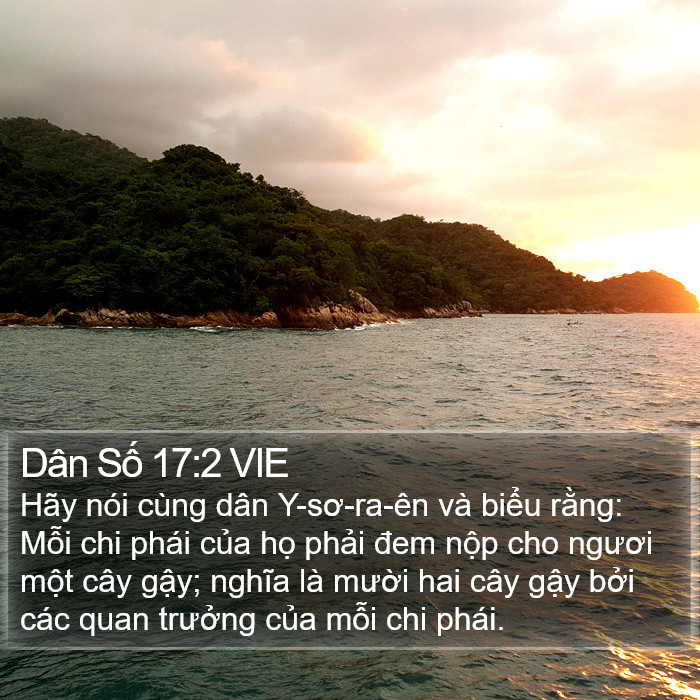 Dân Số 17:2 VIE Bible Study