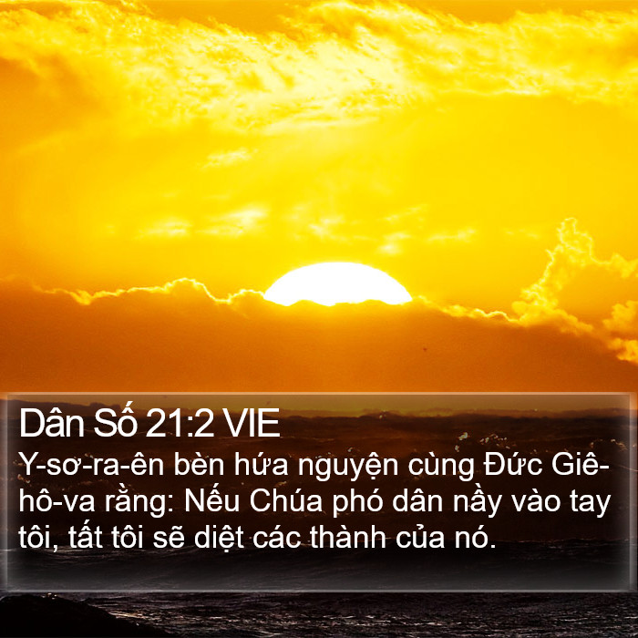 Dân Số 21:2 VIE Bible Study