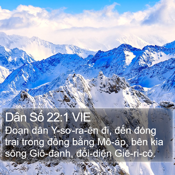Dân Số 22:1 VIE Bible Study