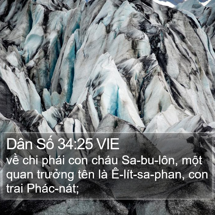 Dân Số 34:25 VIE Bible Study