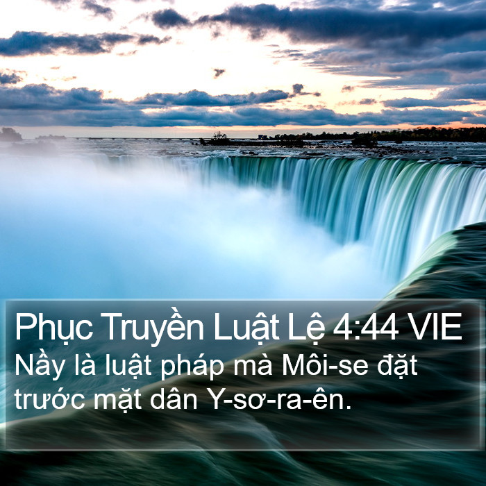 Phục Truyền Luật Lệ 4:44 VIE Bible Study