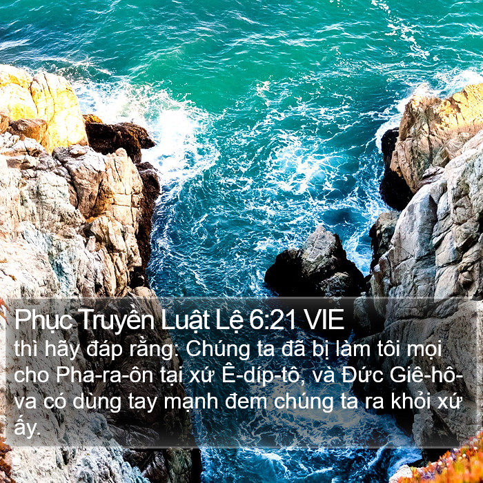 Phục Truyền Luật Lệ 6:21 VIE Bible Study